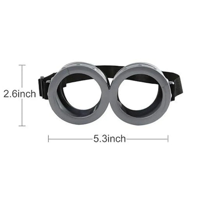 Cartoon Cosplay Costume Set – Yellow Beanie, Stretch Gloves & Steampunk Goggles (Adult & Kids Halloween Outfit)