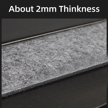 Large Wool Felt Desk Mat - Non-Slip Keyboard & Mouse Pad for Gaming, Office & Computer Desk Protection