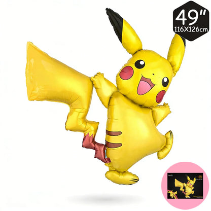 Pokémon Birthday Party Supplies Set – Paper Plates, Cups, Napkins, Tablecloth, Gift Bag Fillers & Guest Favors for Pikachu Party & Baby Shower