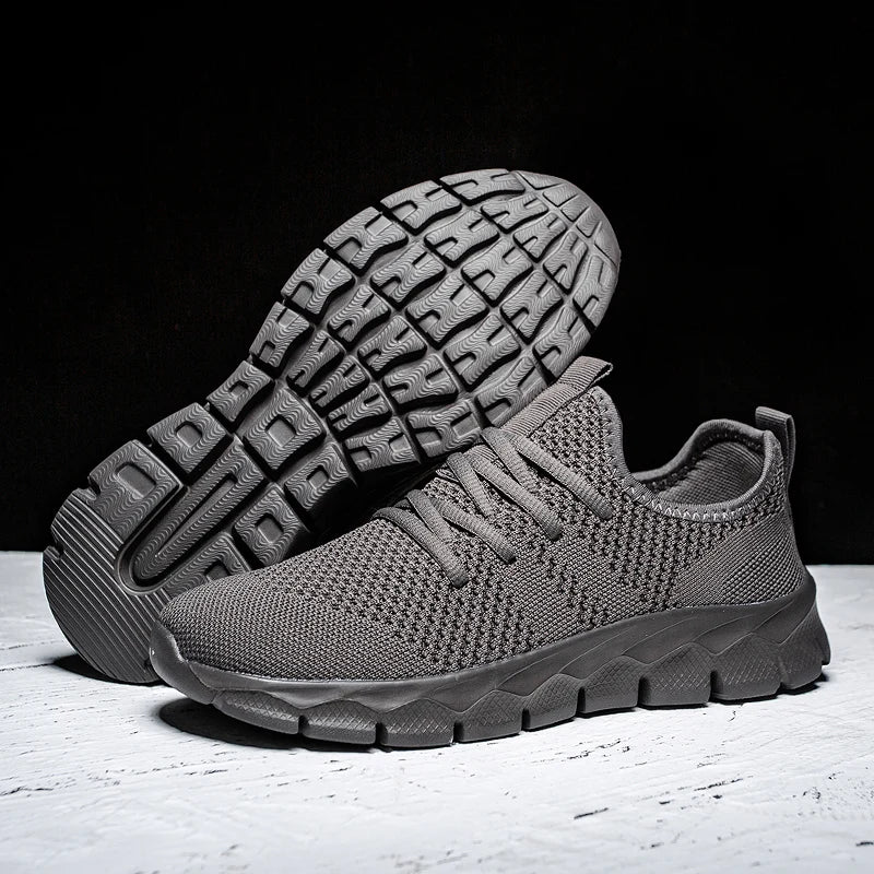 Men's Breathable Running Sneakers Lightweight Casual Walking Sports Shoes