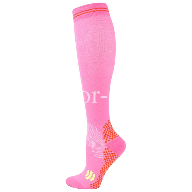 Compression Socks 20–30mmHg Knee High Support Stockings for Men & Women – Running, Cycling & Varicose Vein Relief (EU 36–50)