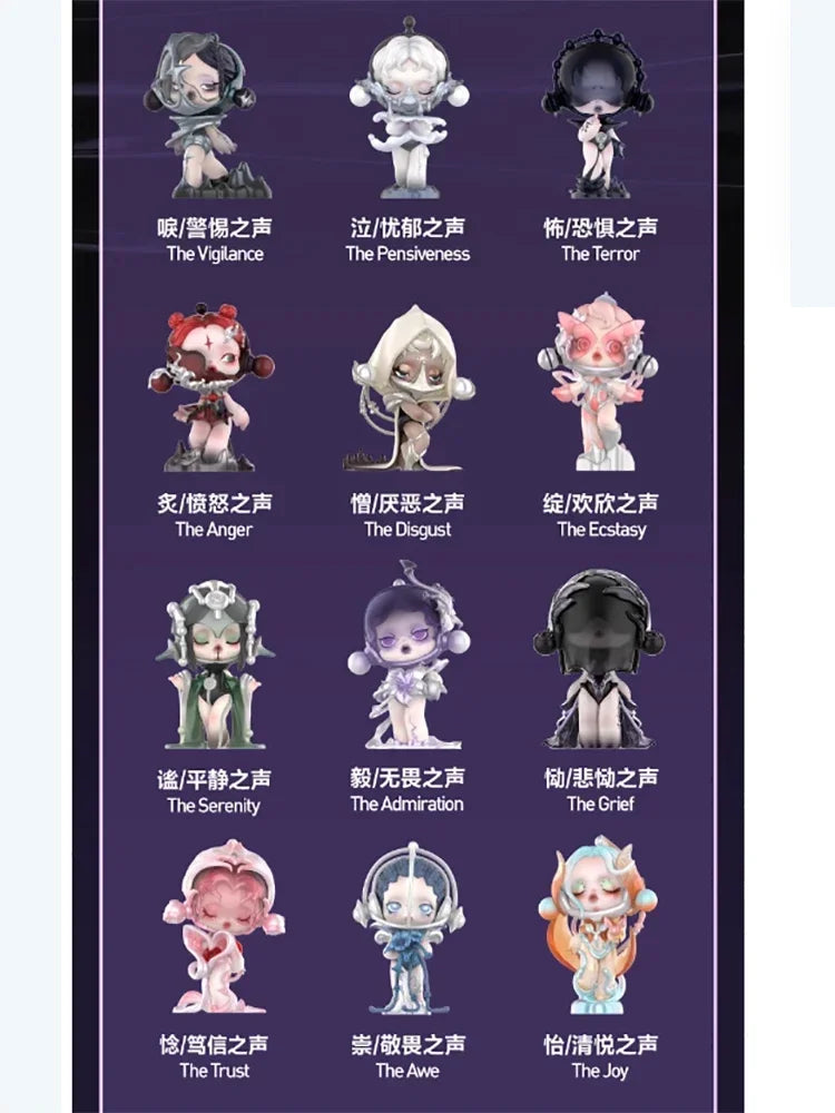 POP MART SKULLPANDA The Sound Series – Mystery Blind Box Anime Figure, Cute Desktop Collectible Toy & Gift