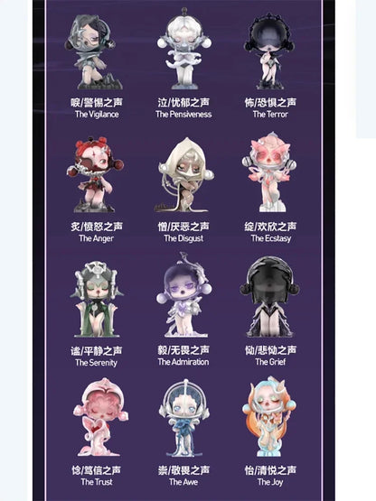 POP MART SKULLPANDA The Sound Series – Mystery Blind Box Anime Figure, Cute Desktop Collectible Toy & Gift