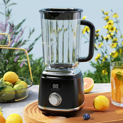 Portable Electric Blender – Rechargeable 10-Blade Wireless Fruit Juicer with 3000mAh Battery for Smoothies & Home Use