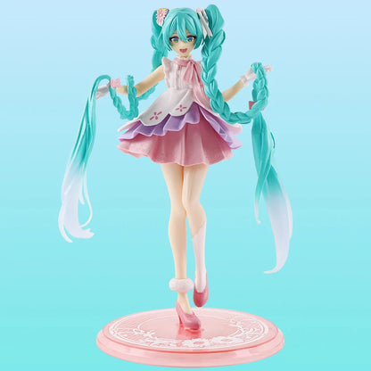 Hatsune Miku Anime Figure – Virtual Singer Manga Statue Figurine Model Toy for Desk Decoration, Cake Topper & Gift