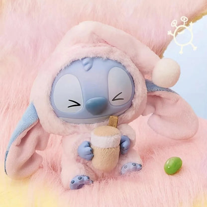 Stitch “Eat Something Before Sleep” Series Blind Box Plush Doll Pendant – Cute Ornament Mystery Box Surprise Toy Gift
