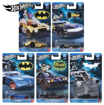 Hot Wheels Batman Series 1966 Classic Batmobile – 1:64 Scale Die-Cast Alloy Car, Batwing Collectible Toy Vehicle & Gift