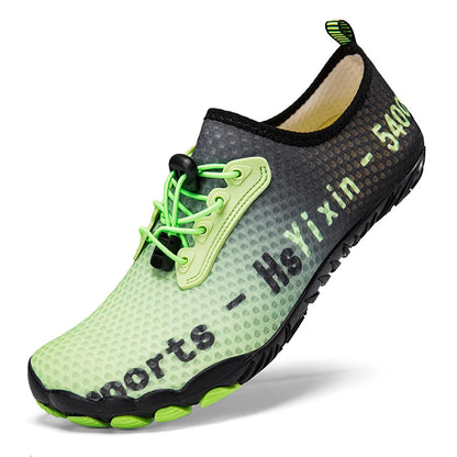 Kids' Aqua Water Shoes – Breathable Barefoot Shoes with Anti-Bump Toe & Drainage Design for Hiking, Wading & Outdoor Activities