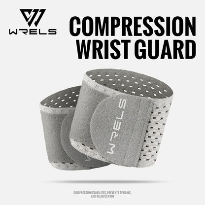 WRELS Wrist Support Brace – Breathable Elastic Compression Wrist Wrap for Gym, Fitness, Sports & Weightlifting
