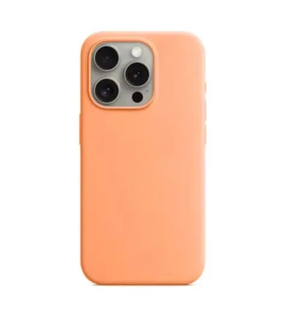Coque MagSafe en silicone liquide pour iPhone 15 Pro Max – Housse de protection magnétique compatible avec la recharge sans fil