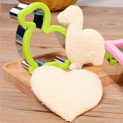 Kids Sandwich Cutters & Molds – Heart, Star & Cartoon-Inspired Bread Toast Shapes for Bento Boxes, Lunches & Fun Food Preparation