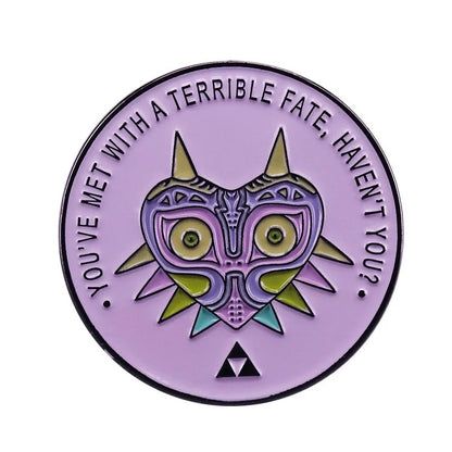Anime Game Enamel Pins – Metal Lapel Brooch Set for Backpack, Costume & Cosplay Accessories Gift