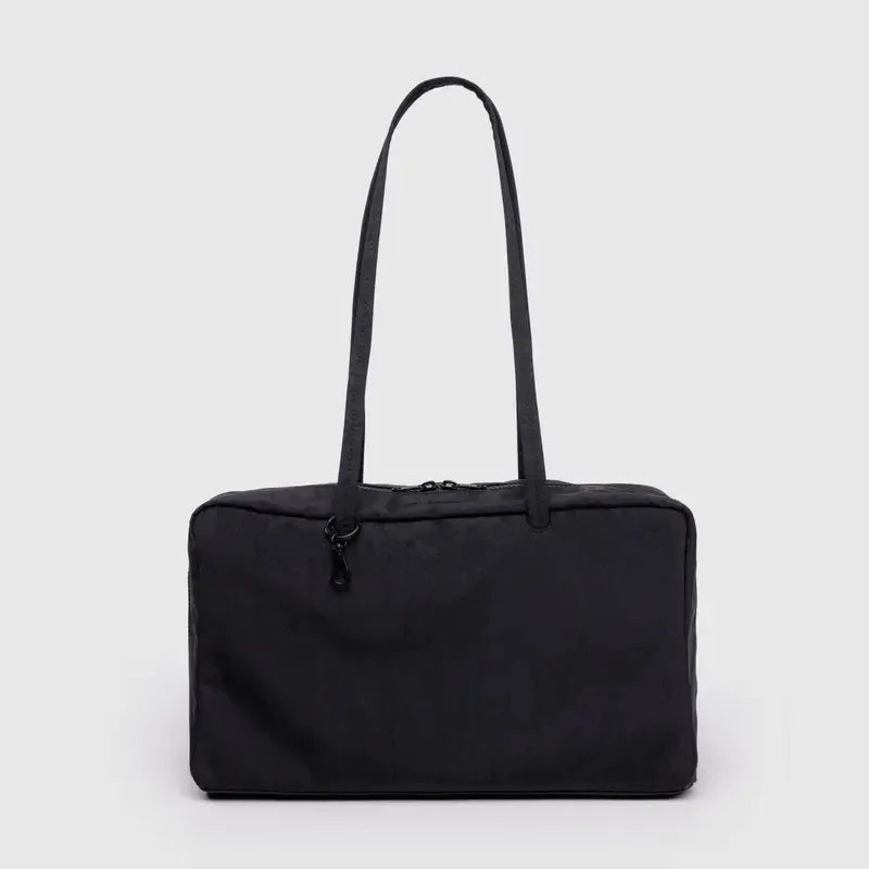 Bolso de hombro tipo tote de nailon de gran capacidad para mujer – Bolso de mano de diseñador de lujo, ligero y versátil para el trabajo, viajes, compras y uso diario a la moda