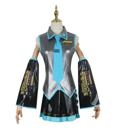 Vocaloid Virtual Singer Cosplay Costume – Full Set | Virtual Idol Anime Role Play Outfit for Adult Unisex (Halloween / Comic Con)