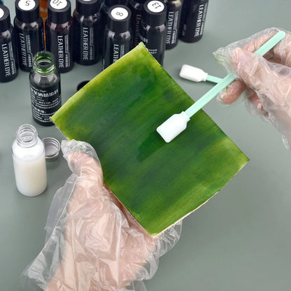 Pigmento para reparación de cuero de 30 ml – Restaurador de color y tinte para cuero curtido vegetal, zapatos, bolsos, muebles y manualidades de cuero.