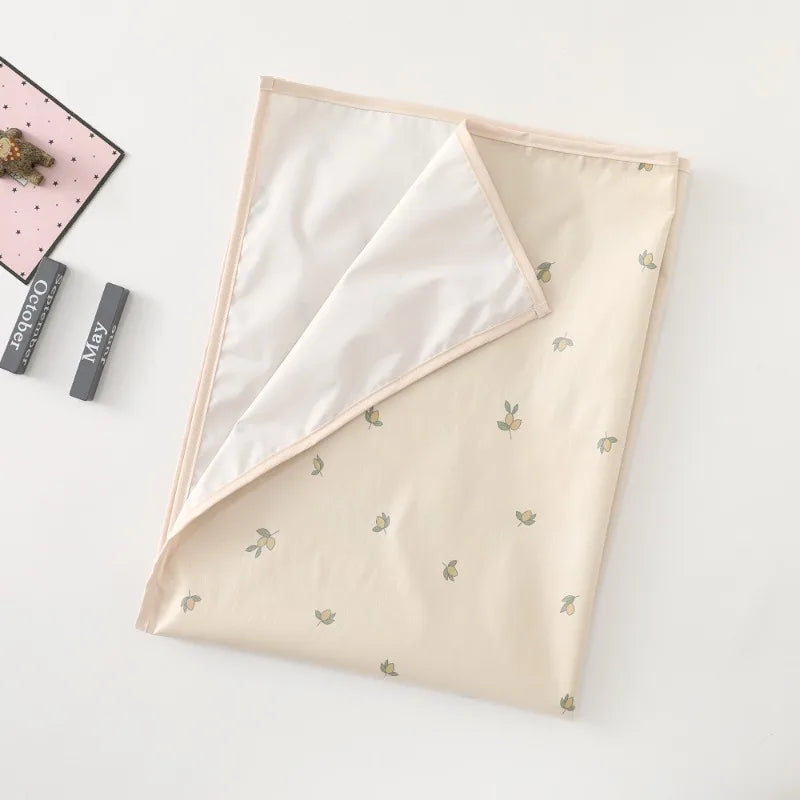 Matelas à langer imperméable réutilisable – Housse de matelas à langer portable pliable pour nouveau-nés, voyages et jeux