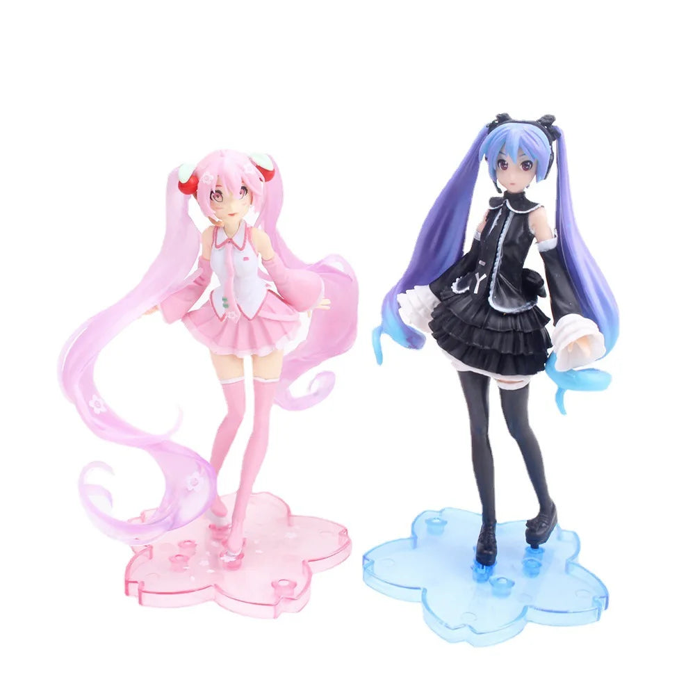 Hatsune Miku Anime Figure – Virtual Singer Manga Statue Figurine Model Toy for Desk Decoration, Cake Topper & Gift
