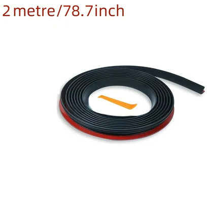 Joint d'étanchéité de fenêtre de voiture en V de 4M – Garniture en caoutchouc pour vitres latérales, réduction du bruit, isolation étanche et coupe-vent