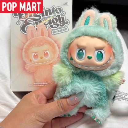 POP MART Labubu Big Into Energy Peluche Boîte Mystère – Jouet Figurine Souple de Collection Officiel & Décoration d'Intérieur