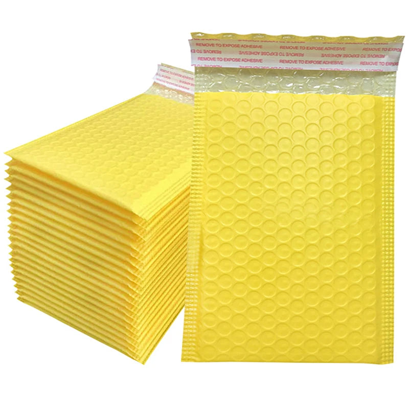Lot de 50 enveloppes à bulles violettes – Enveloppes matelassées auto-adhésives pour un emballage, un envoi et des commandes e-commerce sécurisés