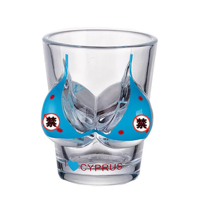 Bikini-Shaped Shot Glass, Sexy Body Vodka Liquor Cup, Novelty Bar Drinkware, Funny Party Drinking Glass for Celebrations and Gifts