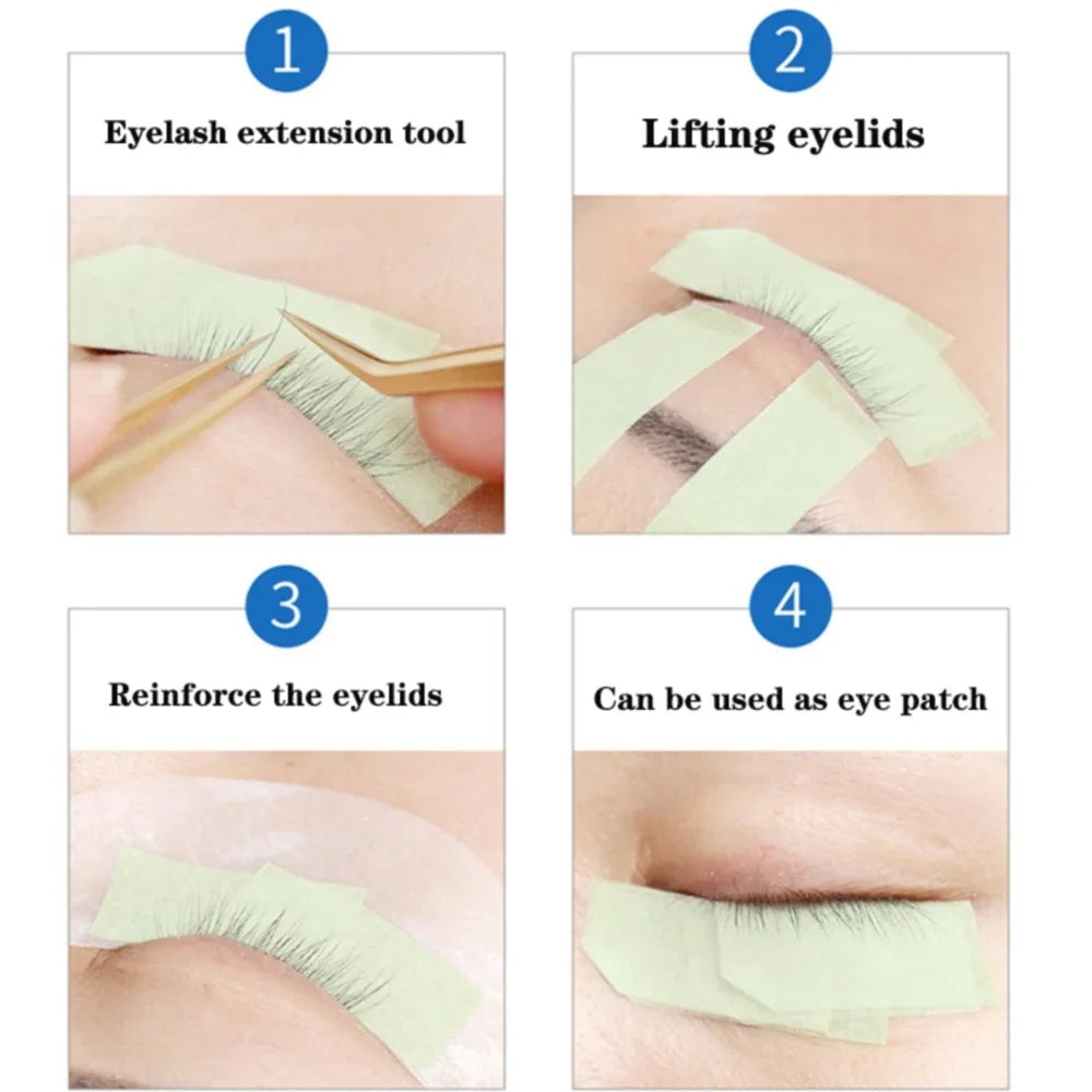 Ruban adhésif micropore 5/10 pièces pour extensions de cils – Fournitures pour extensions de cils, lifting des cils, application de maquillage et outils de beauté