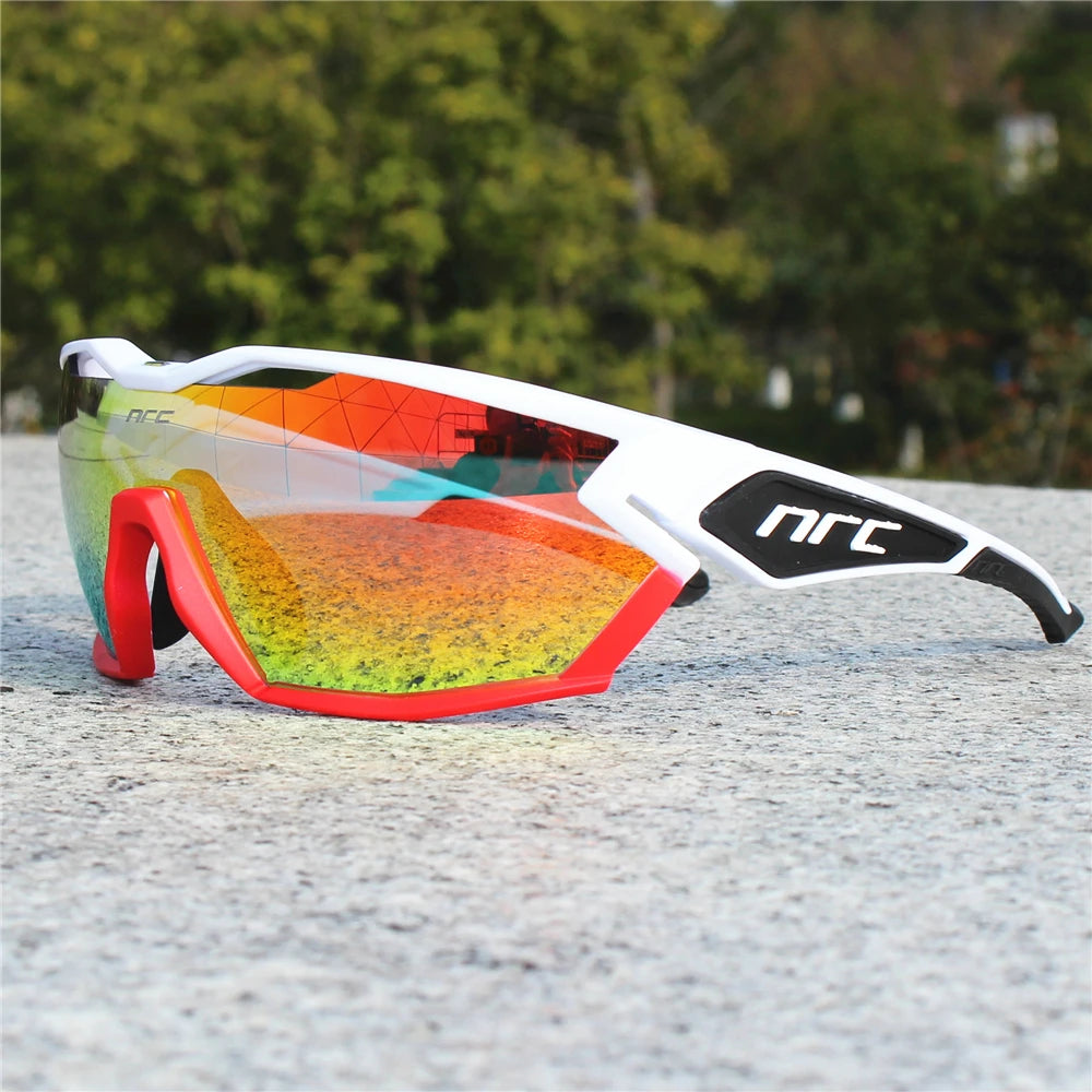 NRC X2 Pride Cycling Glasses – Men's & Women's MTB Sports Sunglasses for Mountain Biking, Bicycle Riding & Outdoor Activities