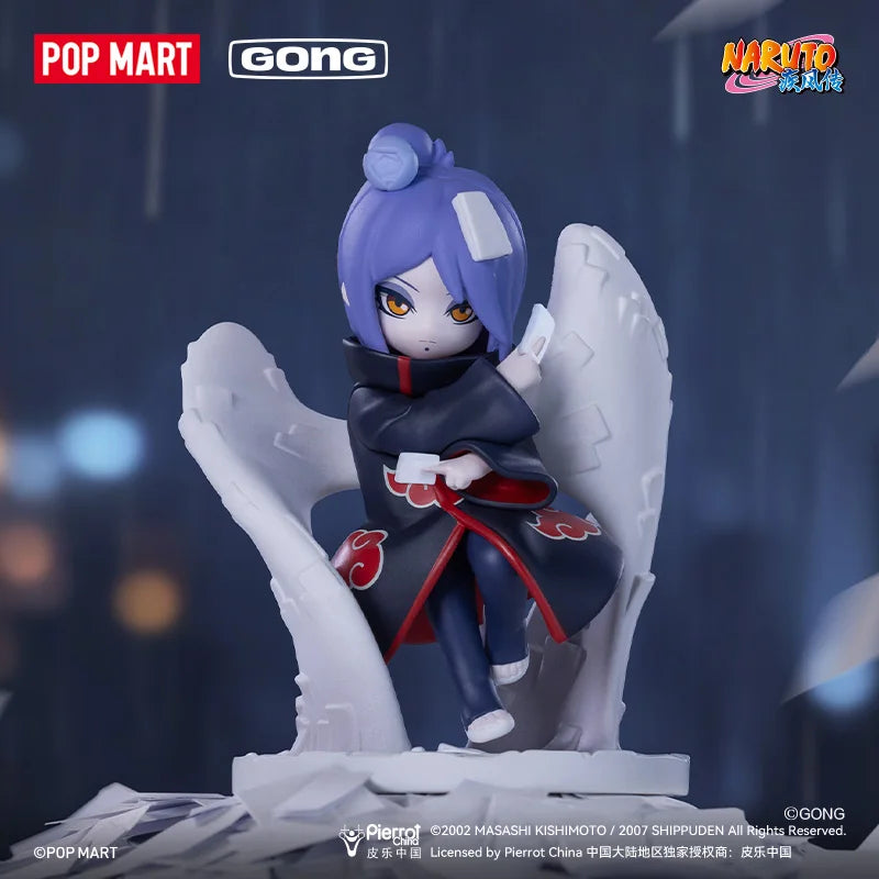 POP MART GONG Naruto Shippuden Akatsuki Arc Series – Mystery Blind Random Box Action Figure, Collectible Toy & Surprise Gift