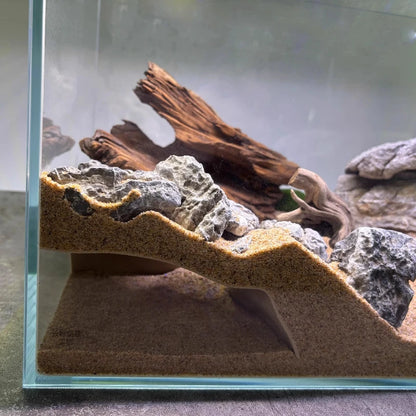 3D Printed Reptile Cave Hideout – Underground Habitat Shelter & Terrarium Decoration for Lizards, Turtles, Spiders & Other Reptiles