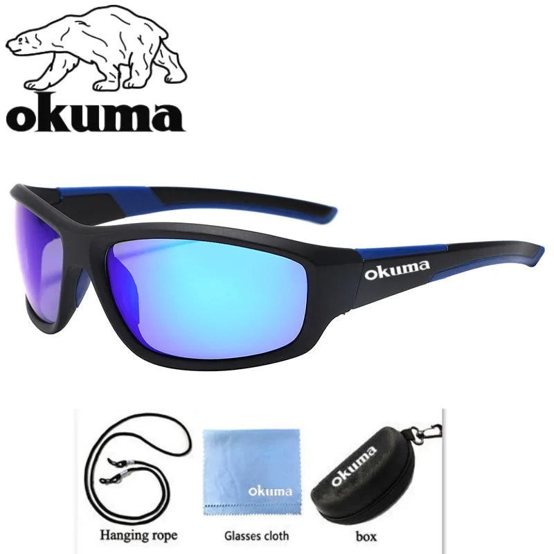 Aukuma Polarized Sports Sunglasses – Outdoor UV400 Eyewear for Cycling, Fishing, Driving, Camping & Other Sports Activities
