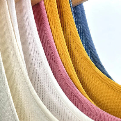 Haut court décontracté basique en tricot à col en U sans manches et de couleur unie pour femme, idéal pour l'automne