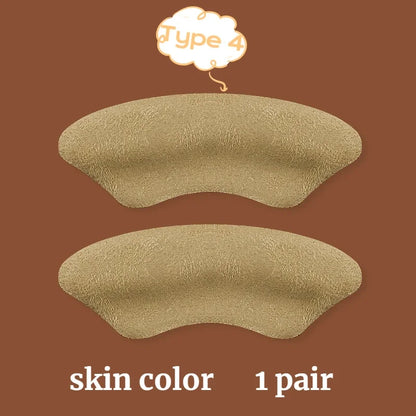 2PCS Invisible Silicone Gel Heel Pads – Adhesive Back Heel Protector Patches for Shoes, Cushioned Foot Care & Comfort Inserts