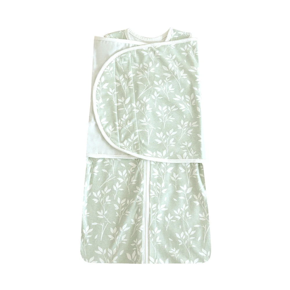 Newborn Baby Sleep Sack 0-6 Months – Lightweight Sleeveless Swaddle Wrap with Removable Design for Summer