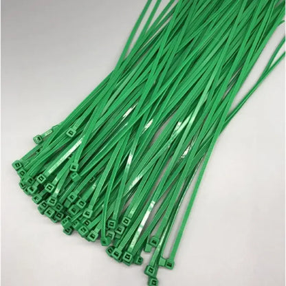 Reusable Garden Cable Ties – Adjustable Nylon Plant Support Straps for Vines, Trees, Shrubs, Gardening Fasteners, Cable Management & Outdoor Organization