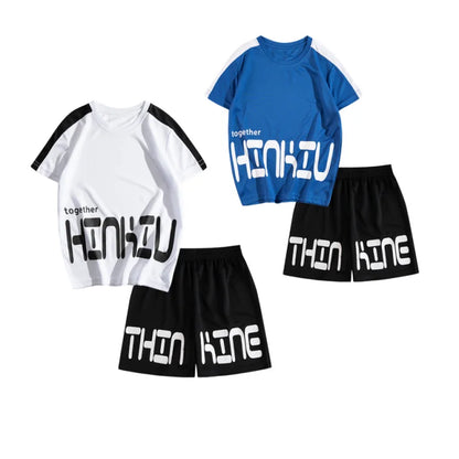 Maillot et short de football pour enfants Ensemble d'entraînement 2 pièces pour garçons