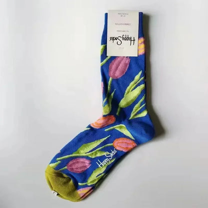 2025 Men’s Classic Crew Socks – Cotton Sports Socks for Comfortable Everyday & Athletic Wear, Sizes 41–46