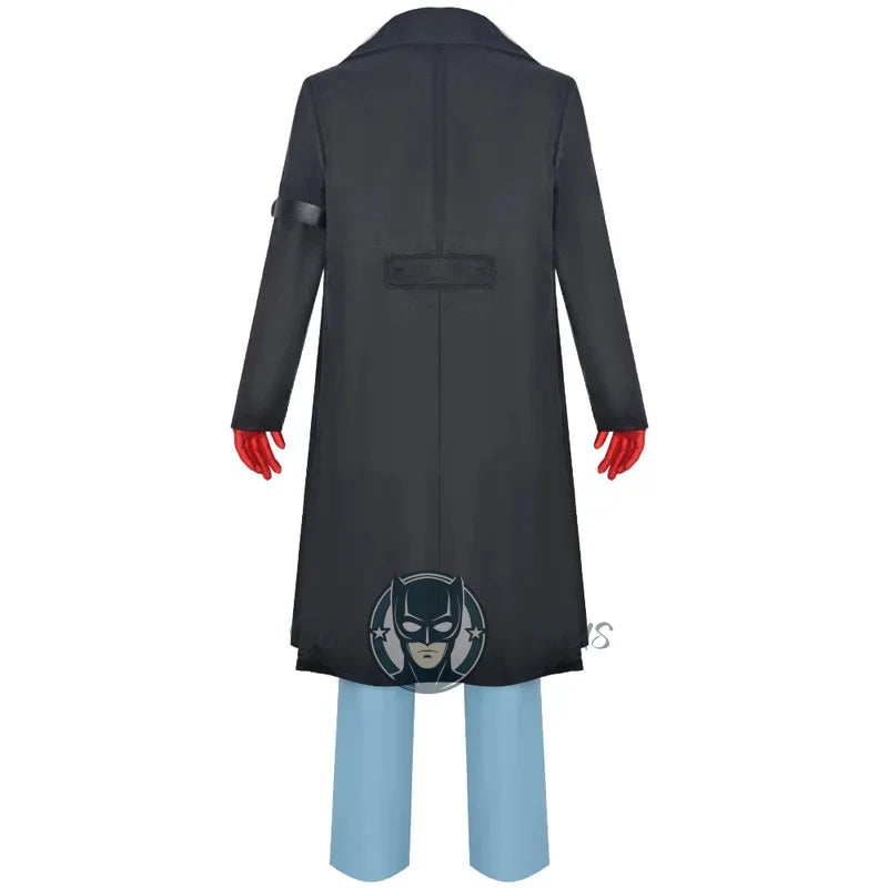 One Piece Sabo Cosplay Costume – Men’s Anime Uniform Set with Cloak, Coat, Vest, Shirt, Pants & Hat for Halloween Party Outfit