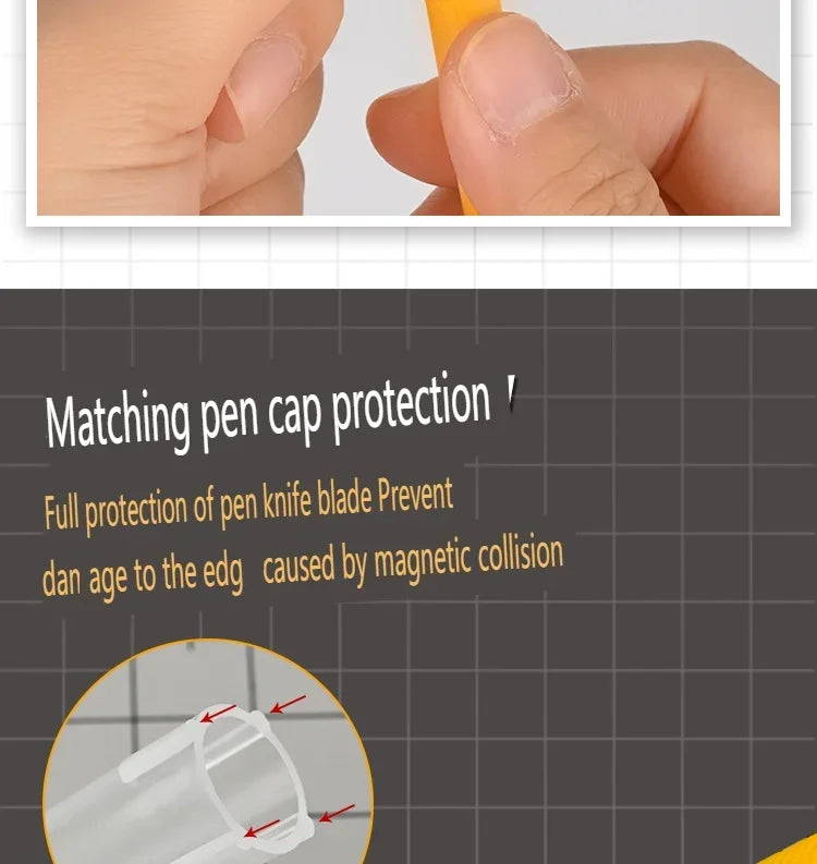 Juego de Herramientas de Tallado con Cuchillo Cerámico – Cuchillo de Precisión de 5 Cuchillas para Maquetismo, Manualidades y Trabajos de Detalle