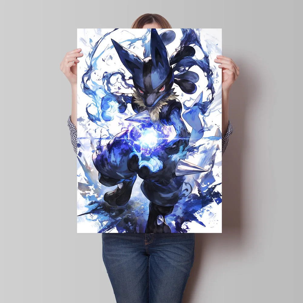 Pokémon Umbreon Canvas Wall Art – Stylish High Quality Decorative Painting for Home (Multiple Sizes)