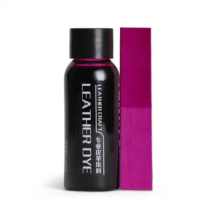 Pigmento para reparación de cuero de 30 ml – Restaurador de color y tinte para cuero curtido vegetal, zapatos, bolsos, muebles y manualidades de cuero.