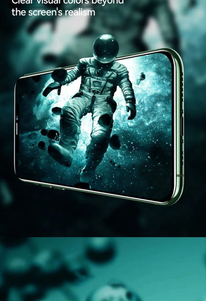 Protector de pantalla de cristal templado HD Joyroom para iPhone series 15, 16 y 17 – Cobertura total (1–3 unidades)