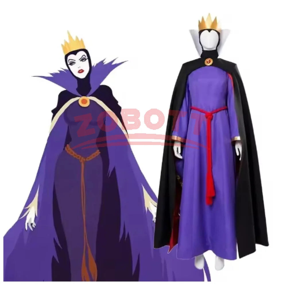 Queen Villain Cosplay Costume – Roleplay Stage Outfit (Halloween Costume for Women)