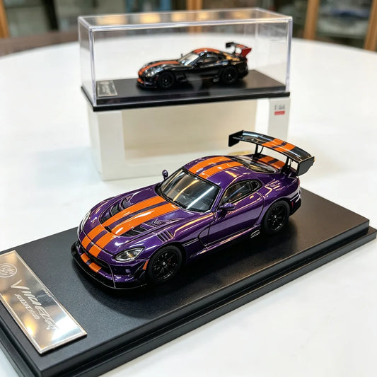 1:64 Third Generation Viper Supercar Model – Alloy Die-Cast Sports Car, Luxury Vehicle Collectible Toy & Gift