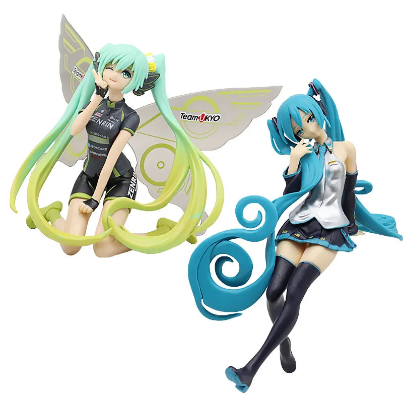 Hatsune Miku Anime Figure – Virtual Singer Manga Statue Figurine Model Toy for Desk Decoration, Cake Topper & Gift