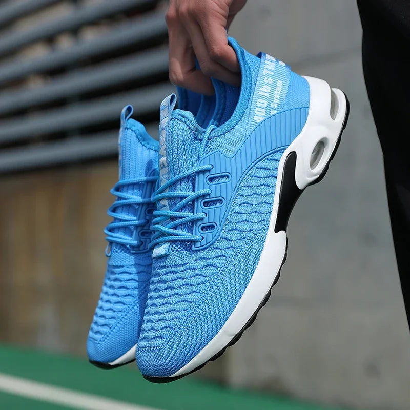 Men's Breathable Mesh Sneakers Lightweight Casual Walking Running Sports Shoes