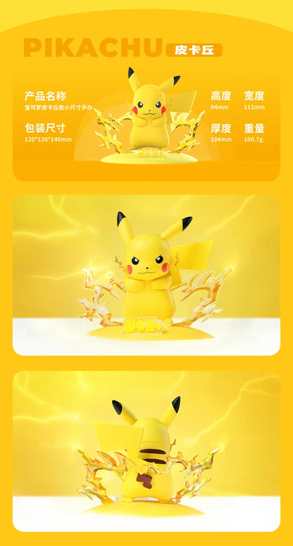 FUNISM Figurines Pokémon Authentiques – Pikachu, Mew, Mewtwo, Gardevoir, Nymphali et Spectrum Jouets Modèles d'Anime à Collectionner