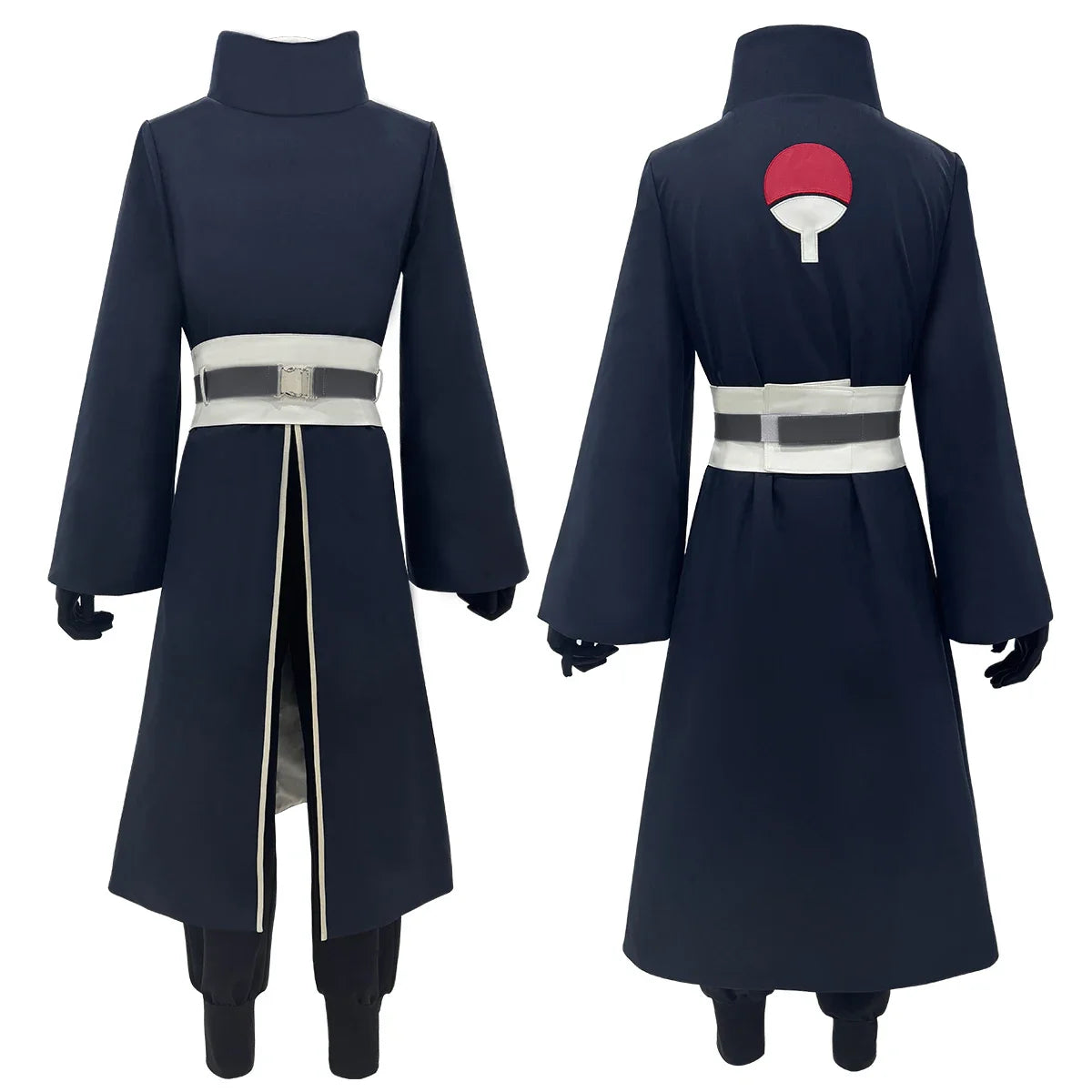 Cosplay Costume Set – Coat, Elastic Pants, Belt & Gloves Unisex Adult Outfit for Cosplay Convention, Halloween, Roleplay & Gift