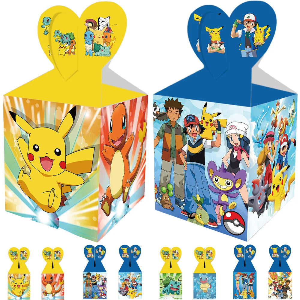 Pokémon Birthday Party Decorations – Huge Charizard & Pikachu Aluminum Foil Balloons for Kids Party Supplies & Guest Gifts