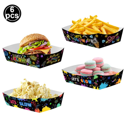 Neon UV Reactive Party Hats – Fluorescent Formal Hats for Glow Parties, Festivals & Events