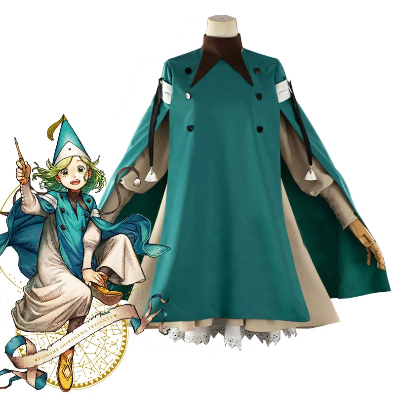 Koko Cosplay Costume – Atelier of Witch Hat Anime Uniform (Women’s Halloween & Carnival Outfit Set)